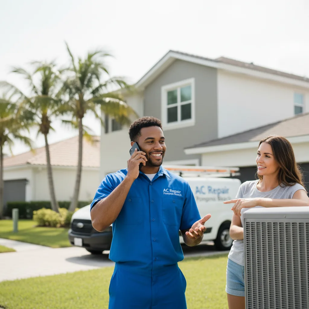 AC Repair Pompano Beach customer support in Corona Del Mar